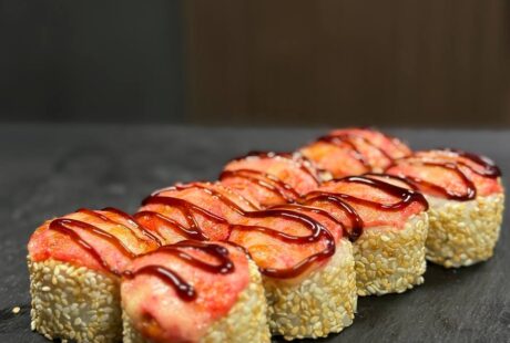 Каліфорнія запечена з лососем