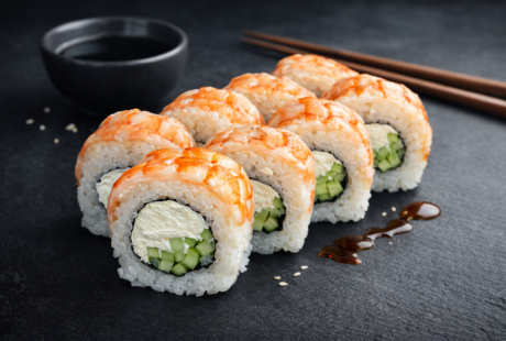 Філадельфія з тигровою креветкою